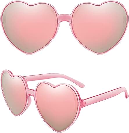 Gafas de Sol Corazón: Estilo y Moda para Hombres y Mujeres en Fiestas y Eventos.