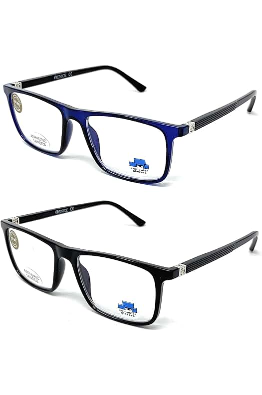 Gafas Triple Flex VENICE: Resistentes, Ultraligeras y Anti-Fatiga Ocular, Protección contra Luz Azul