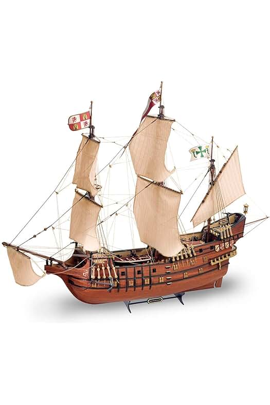 Galeón Español San Francisco II - Maqueta de Barco en Madera para Montar - Nivel Medio