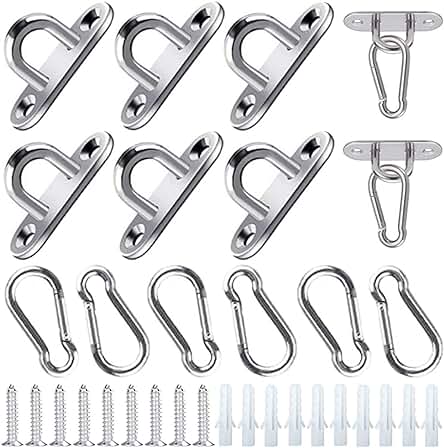 Ganchos de acero inoxidable para accesorios de barcos: duraderos y resistentes a la corrosión.
