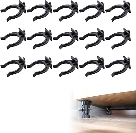Ganchos para zócalo cocina: Organizador de cocina para colgar utensilios y ahorrar espacio.