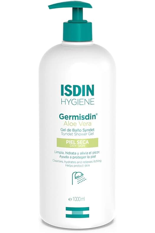 Gel de Baño Hidratante con Aloe Vera para Piel Seca - ISDIN Germisdin, 1000ml
