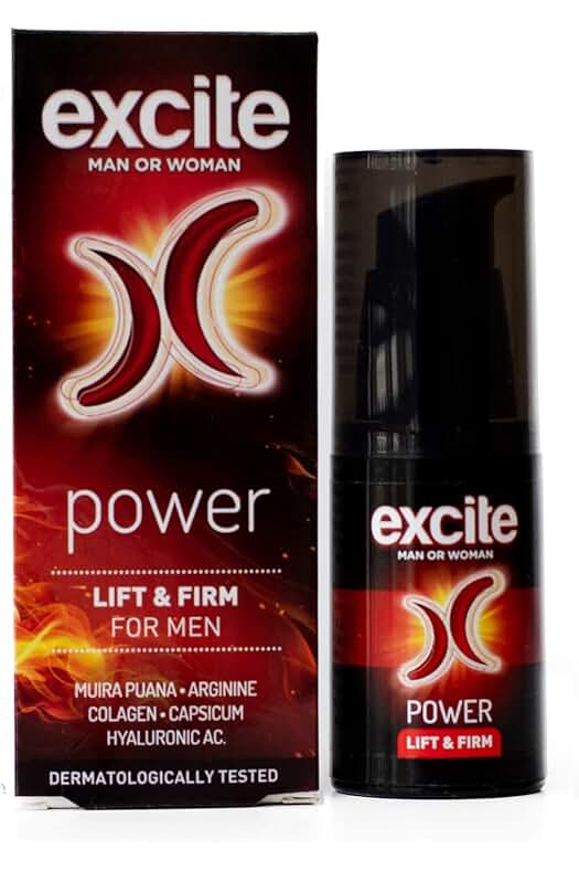Gel de calor potenciador para hombre con extractos vegetales. 20 ml.