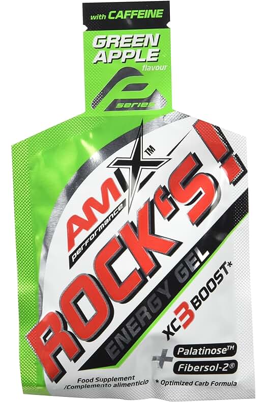 Gel energético con cafeína de Amix - Obtén un impulso instantáneo de energía para tus entrenamientos.
