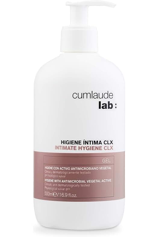 Gel limpiador íntimo CLX con Clorhexidina y pH neutro - 500 ml
