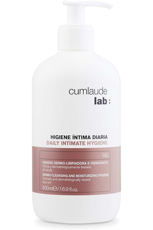 Gel íntimo diario con ácido hialurónico y ácido láctico para una higiene íntima óptima.