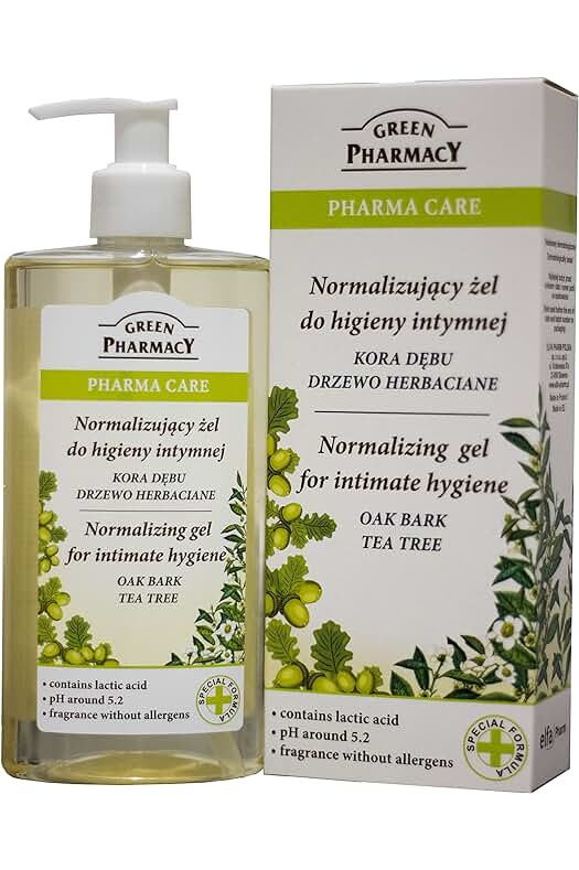 Gel Íntimo Natural con Extracto de Roble, Árbol de Té y Ácido Láctico - 300 ml
