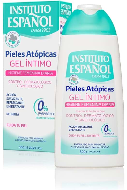 Gel Íntimo para Piel Atópica - Instituto Español, 300 ML.
