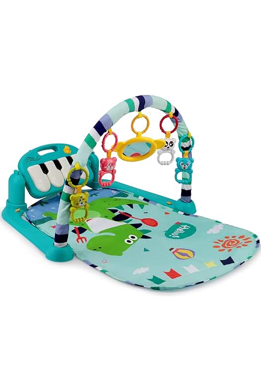 Gimnasio Musical para Bebés con Piano, Actividades y Luces - Regalos para Niños y Niñas 0+ Meses.