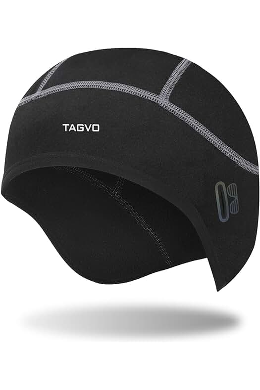Gorro térmico de ciclismo con forro cálido y diseño a prueba de viento
