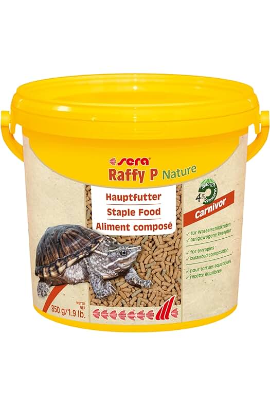 Grapa Sera para Tortugas Acuáticas - Alimento nutritivo para tus tortugas acuáticas.