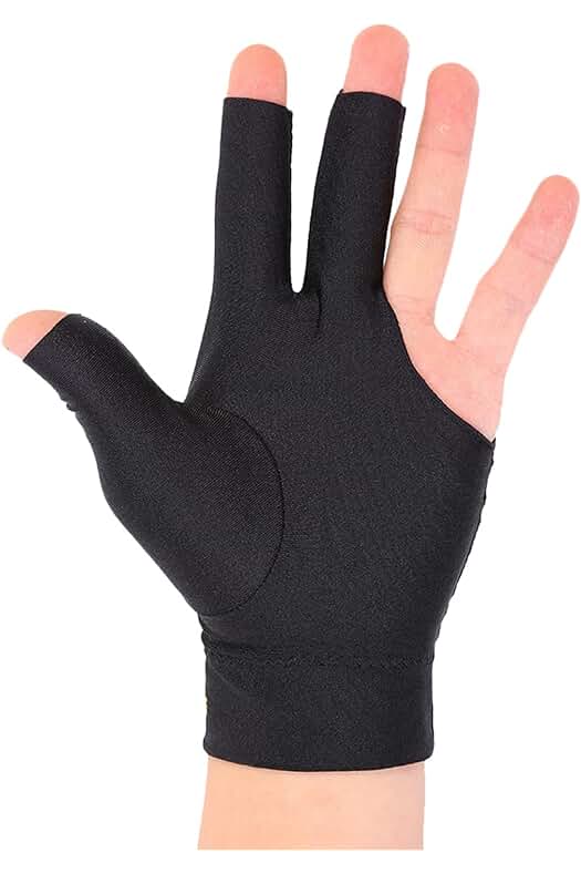Guantes de Billar Profesionales para una Mejor Precisión y Agarre.