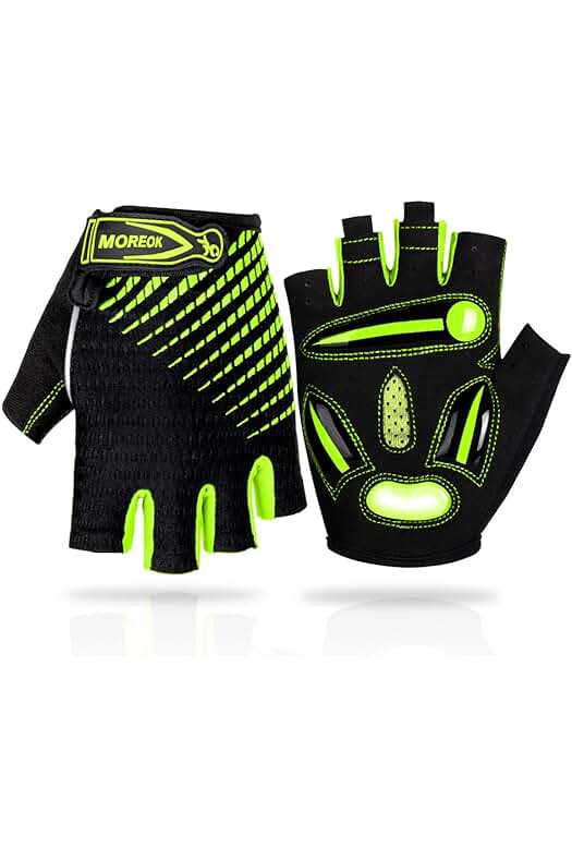 Guantes de ciclismo con confortable almohadilla de gel para hombres y mujeres.
