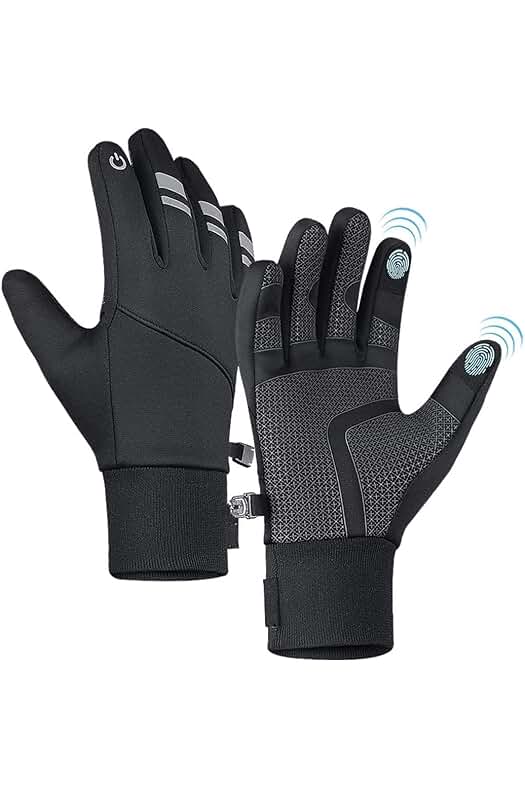 Guantes de Ciclismo de Invierno: Cálidos, Antideslizantes y Resistentes al Viento para Hombres y Mujeres