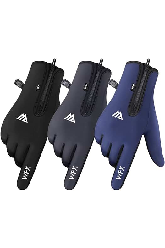 Guantes de Invierno para Pantalla táctil, Antideslizantes, cálidos, Cortavientos - WESTWOOD FOX WFX