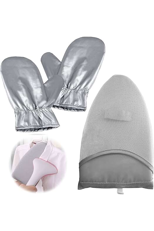 Guantes de planchado: Protege tus manos mientras planchas con estos guantes resistentes al calor.