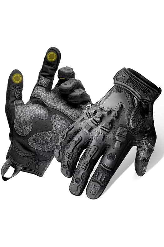 Guantes tácticos militares Zune Lotoo: máxima protección y compatibilidad con pantalla táctil