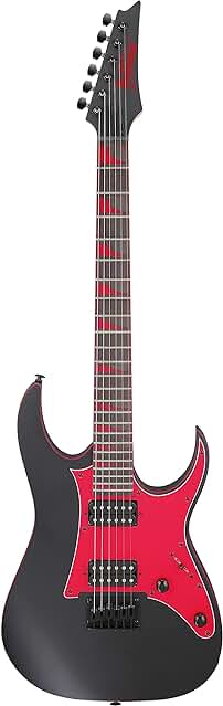Guitarra eléctrica Ibanez Serie GIO RG - Negro/Rojo - ¡Potencia y estilo en tus manos!