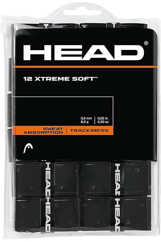 Head Xtreme Suave Overgrip - Pack 12: Mejor Overgrip Xtreme Suave para un agarre excepcional.