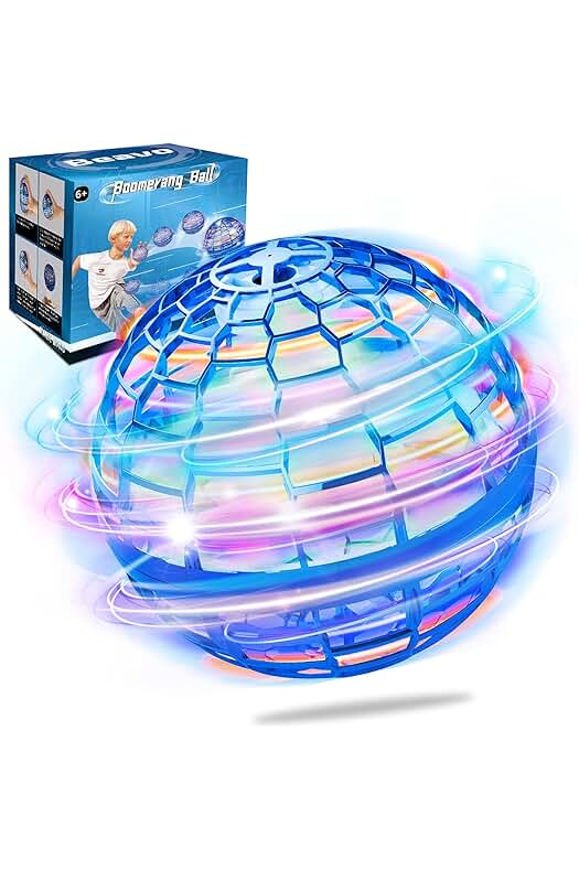 Helicóptero volador con luces LED para niños y adultos: diversión ilimitada con trucos sorprendentes.
