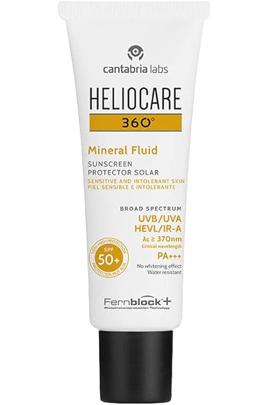 Heliocare Mineral SPF 50+ - Protector solar facial de amplio espectro.