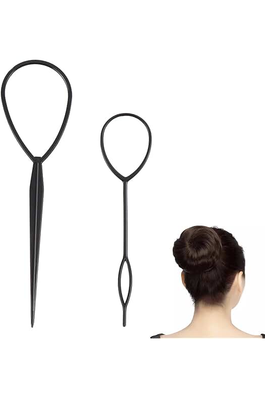 Herramienta innovadora para trenzar y hacer coletas de forma rápida y sencilla.