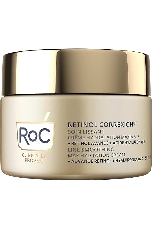 Hidratante Facial Retinol Correxion - Potente Antiarrugas y Antienvejecimiento con Ácido Hialurónico - 50 ml