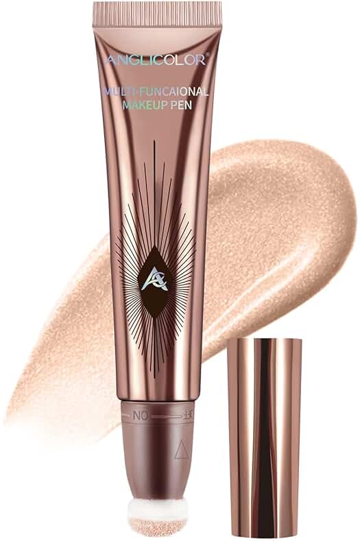 Highlighter líquido con efecto 3D para un iluminador facial natural y ligero