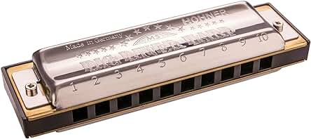 Hohner Big River M590016 - La mejor armónica en clave de Do para músicos exigentes.