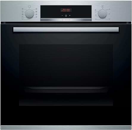 Horno eléctrico Bosch Serie | 4 HBA512ES0 - Limpieza Aqualisis, Mandos ocultables, Negro.