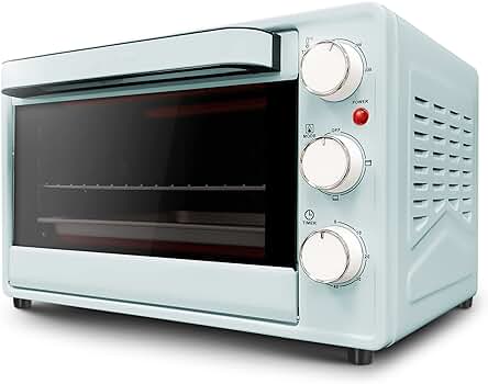 Horno eléctrico multifunción vintage de sobremesa de 23L - HR-23AZURE - 1600W (Azure)