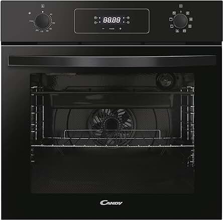 Horno Multifunción Candy FIDCP N625 L, 70L, 2400W, Limpieza Aquactiva, 8 Funciones