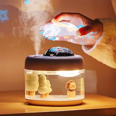 Humidificador de niebla fría para bebés: el regalo perfecto para un ambiente saludable.