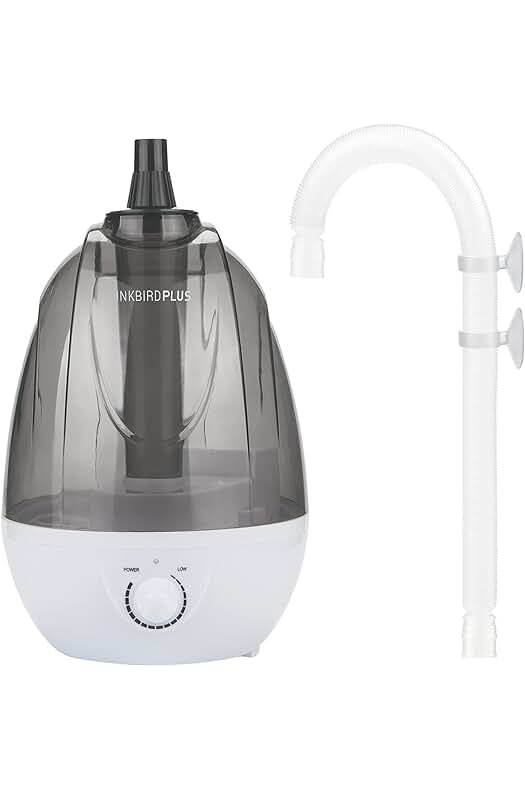 Humidificador para Terrarios de Mascotas - Inkbird Silencioso de 4L con Apagado Automático