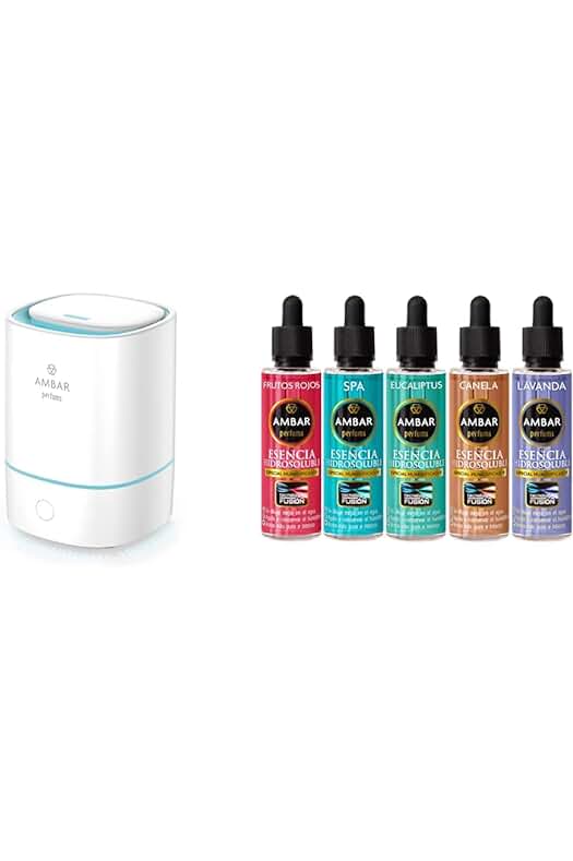 Humidificador Ultrasónico Ambar Perfums: Bienestar y tecnología fusionados para un ambiente naturalmente hidratado.
