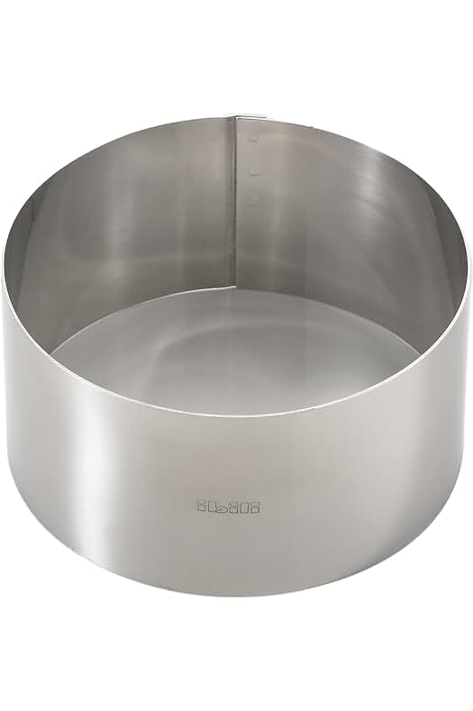 Ibili Stainless Steel INOX 12x6 CMS ARO - Durable and Stylish Stainless Steel Ring