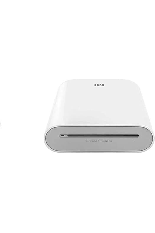 Impresora fotográfica portátil Xiaomi TEJ4018GL - Mini AR con DIY Share, 300 PPP, Blanco.