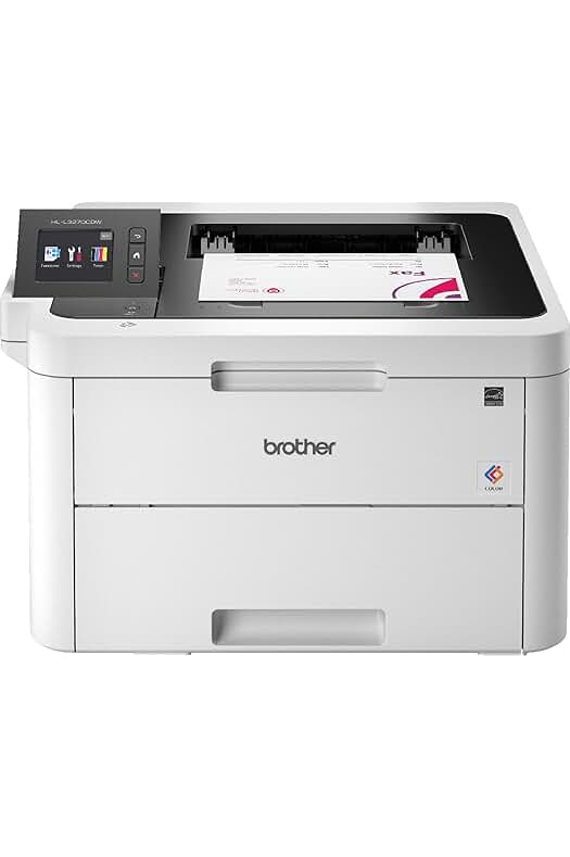 Impresora láser LED color Brother con conexión WiFi, NFC y impresión automática a doble cara.