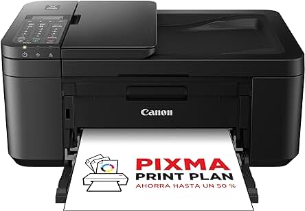 Impresora multifunción Canon Pixma TR4750i con WiFi para impresión, escaneo y copia fácilmente.