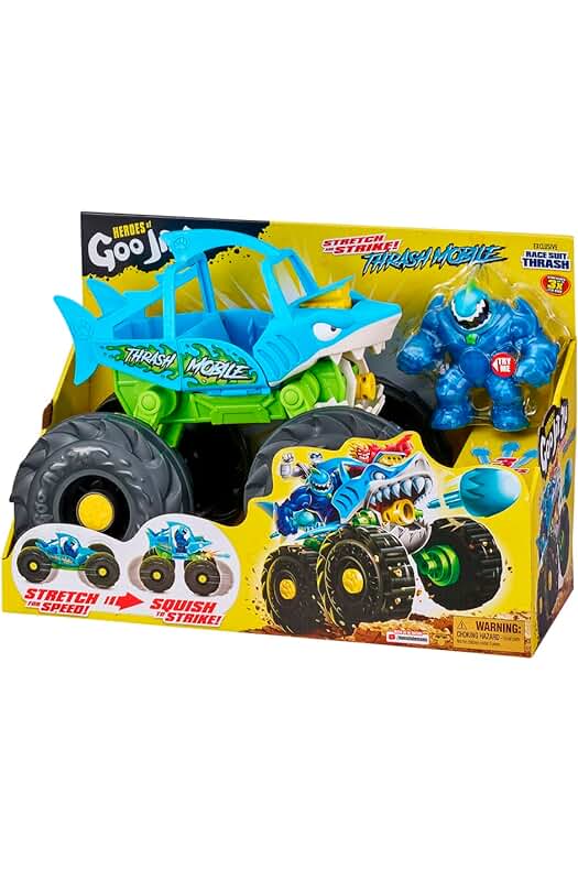 Increíble Mega Vehículo de los Héroes de Goo Jit Zu de Bandai - CO41411