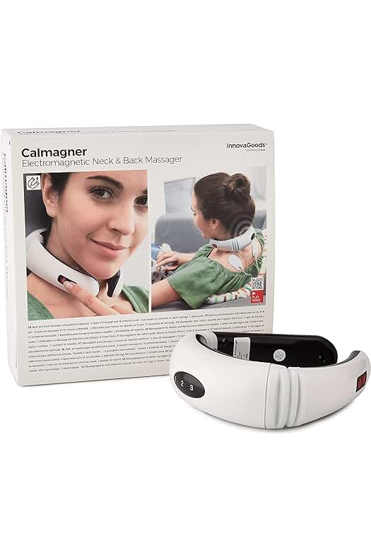 InnovaGoods Wellness Care: Masajeador cervical y espalda para aliviar el dolor y relajarte.