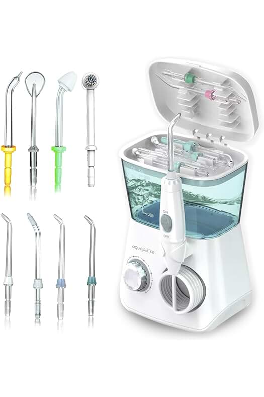 Irrigador Bucal Aquapik 100 - Potente, Versátil y Recomendado por Dentistas. Cuida tu Salud Bucal.