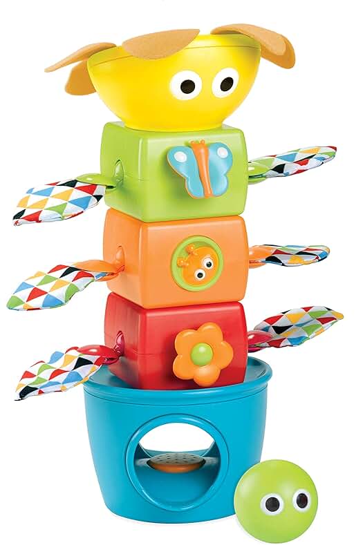 Juego de apilamiento para bebés y niños pequeños: diversión colorida para aprender y jugar