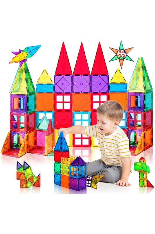 Juego de Bloques Magnéticos para Niños: Estimula la Creatividad y el Aprendizaje 3D