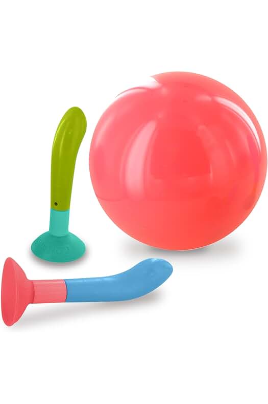 Juego de Bola Loca Comansi - Divertido juego al aire libre en color coral.