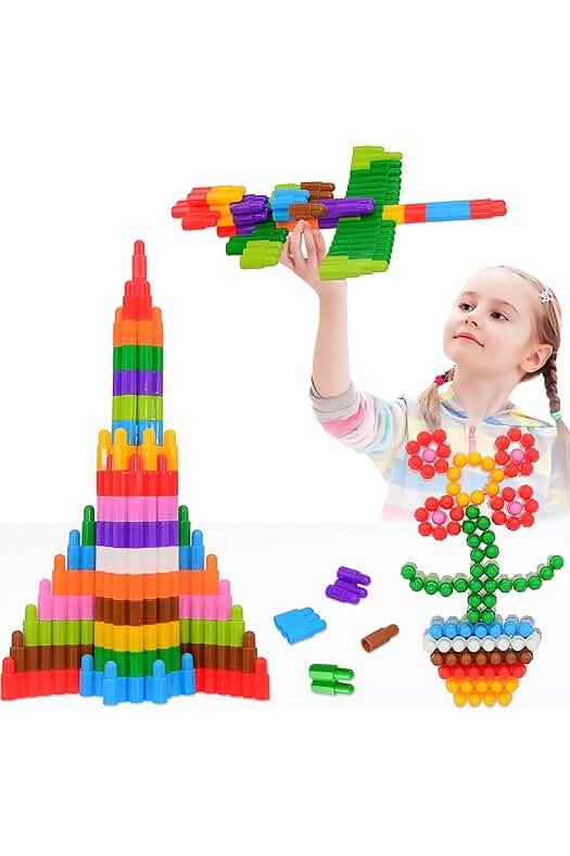 Juego de construcción TOMYOU, 140 piezas, juguetes educativos para niños de 3 años en adelante.