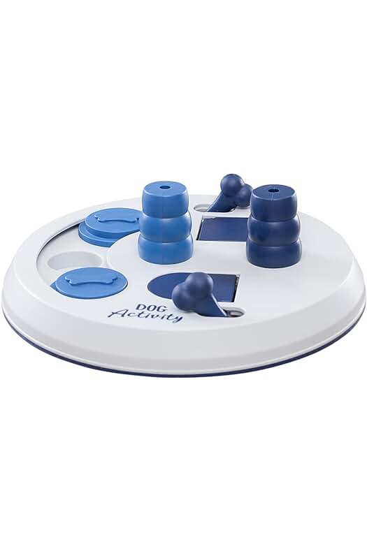 Juego de estrategia para perros con tapa abatible - Actividad inteligente para tu mascota.