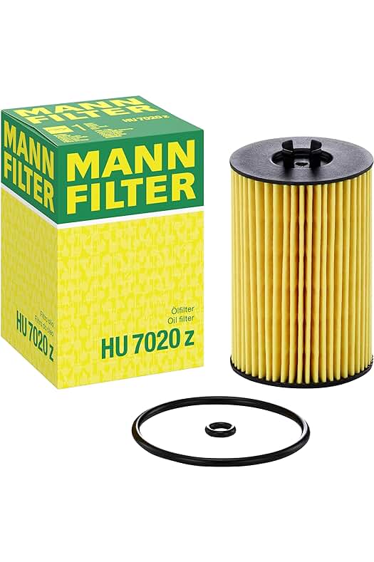 Juego de filtros de aceite MANN-FILTER HU 7020/z - Ideal para automóviles.