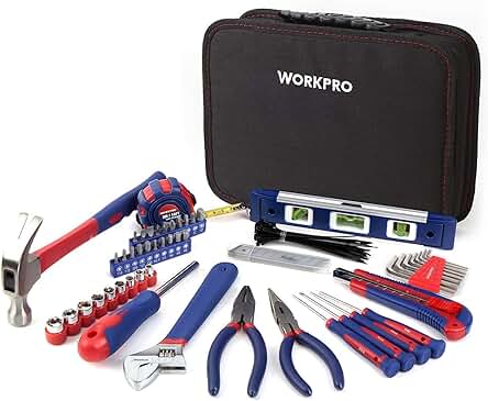 Juego de Herramientas Básicas 100-piezas: El Kit Esencial para tus Proyectos de Bricolaje y Reparaciones