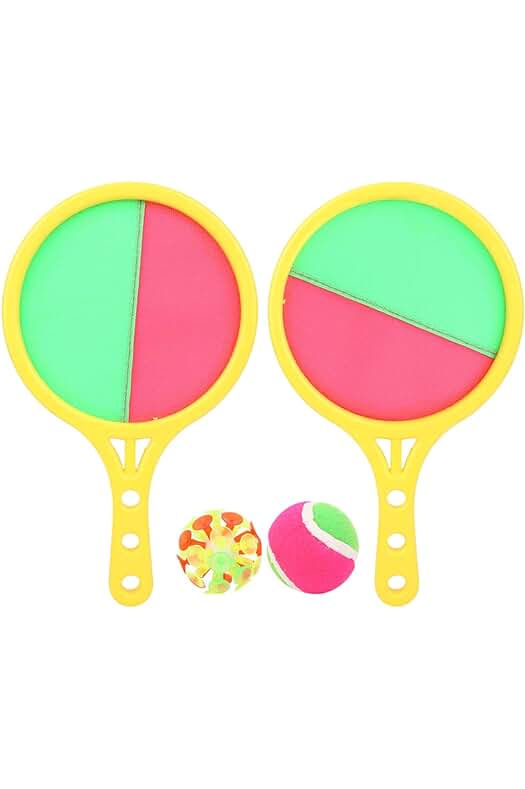 Juego de lanzamiento y captura de pelota con ventosas - Divertido juego para padres e hijos.